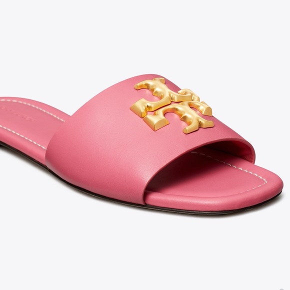 💯% AUTHENTIC Tory Burch Eleanor Slide Sandals - Picture 2 of 6
